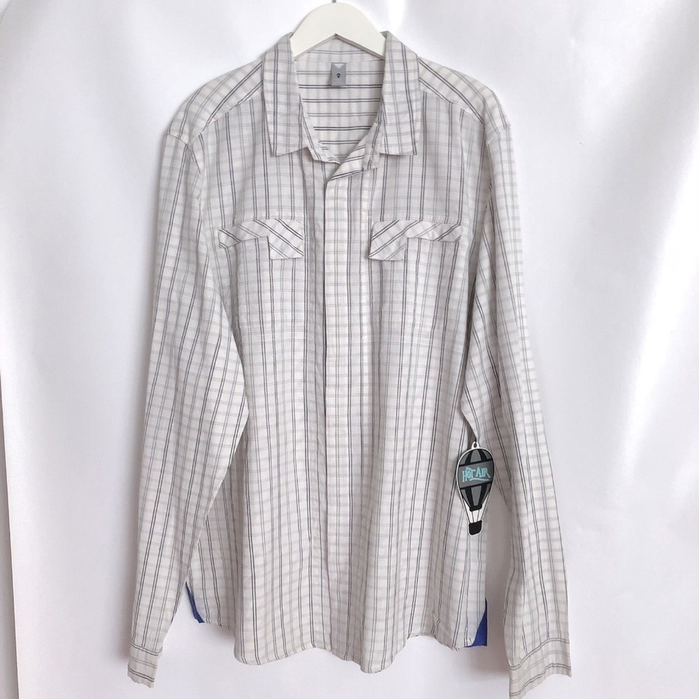 HOT AIR Shirt Button Down XXL 2XL Long Sleeve Men